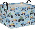 Rectangular Monster Truck Baskets Kids Gift Bins Empty Baby Basket by DDBASKET