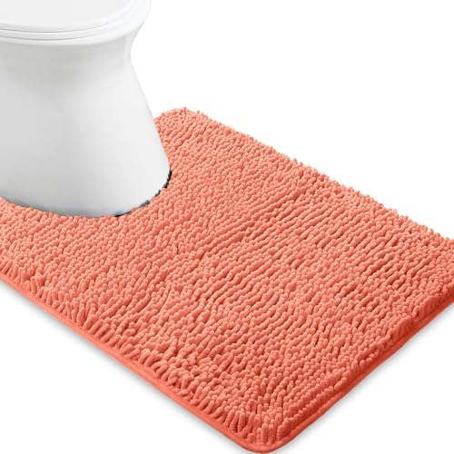 Yeaban Toilet Rugs U-Shape 20"x24" by Yeaban