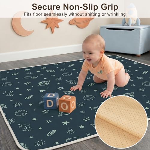Basumee Splat Mat for Under High Chair, Waterproof & Mess-Proof Floor Mat - Image 4