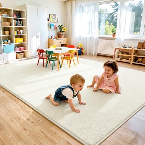 Keeko 4x6 Area Rugs for Living Room, Soft Washable Memory Foam Bedroom Rug - Image 6