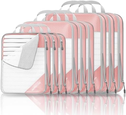 9 Set Compression Packing Cubes by NICOSHOW