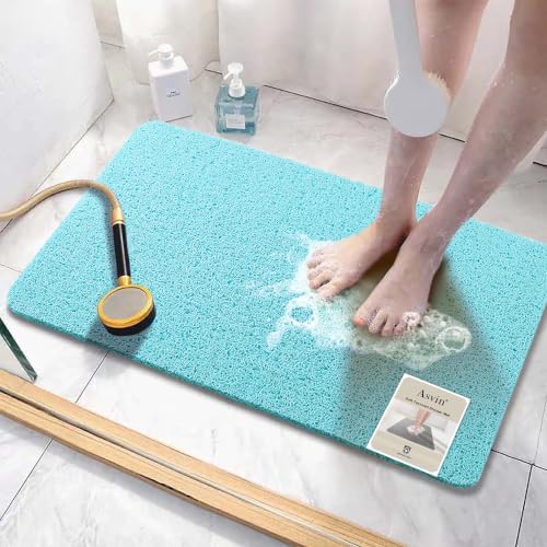 Asvin Soft Textured Bath, Tub Mat, 47x16 Inch, Phthalate Free, Non Slip Comfort by Unknown