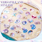 Fullhawl 30 Pcs Seashell Non Slip Bathtub Stickers - Image 4