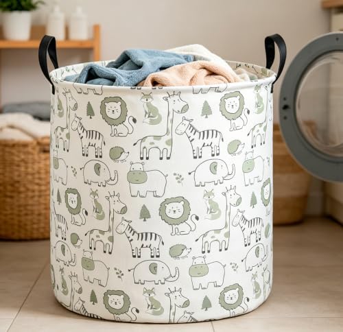 CLOCOR Laundry Basket, Collapsible Storage Baskets, Room Decor, Gift - Image 5