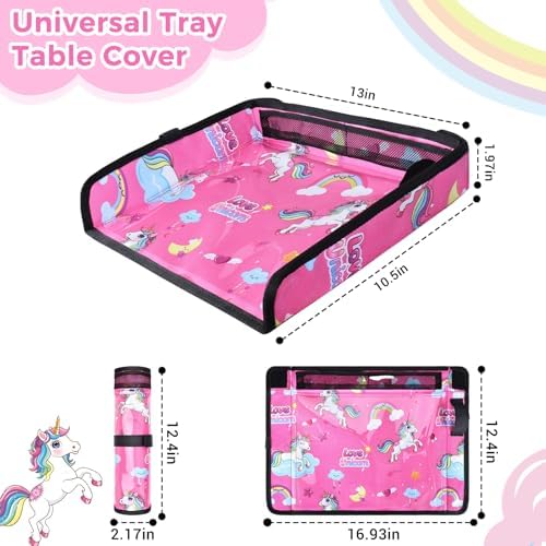 COOLBEBE Airplane Tray Table Cover, Foldable Travel Tray Cover - Image 7