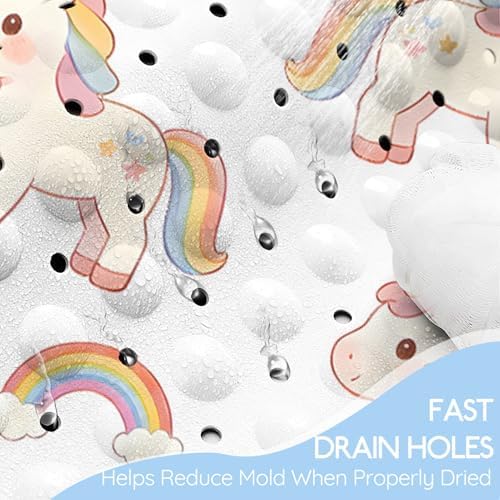 Kids Bathtub Mat, Non Slip Cartoon Bath Mat - Image 4