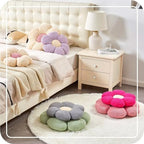Kcvvcr Flower Throw Pillow, Soft Lavender 19.6" Shaped Floor Pillow - Image 6