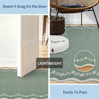 GarveeHome 2.5x10 Scalloped Washable Runner Rug Long Hallway Kitchen Rug - Image 6