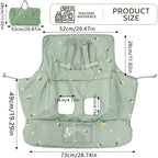 Shopping Cart Cover for Baby 2 in 1 High Chair Covers for Restaurant - Image 2