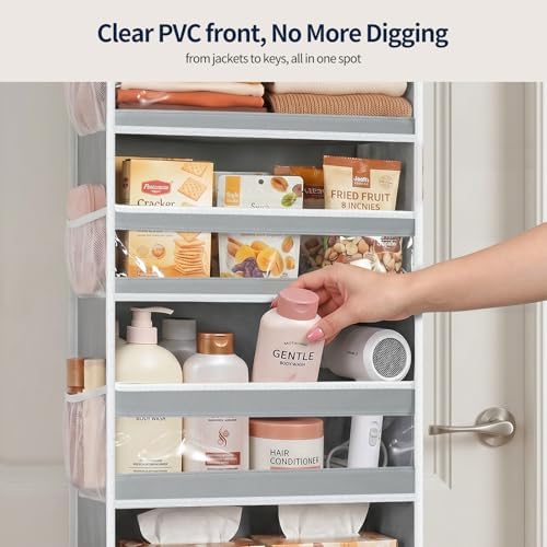 Yecaye 7 Tier Over the Door Organizer, Large Capacity Door Organizer Hanging - Image 2