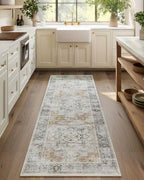 Washable Kitchen Runner Rug for Entryway: 2'6"x8' Carpet Runner Hallway Rug by palohom