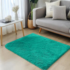 OLANLY 3x5 Machine Washable Small Bedside Rug, Soft Fluffy Shaggy Rugs - Image 3