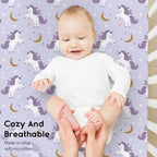 Yoofoss 2-Pack Baby Crib Sheets - Image 4