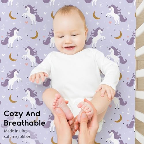 Yoofoss 2-Pack Baby Crib Sheets - Image 4