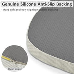 Shinnwa Dining Chair Cushions Set of 6, High-Resilience Foam Windsor Seat Pads - Image 4