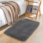 Amazon Basics Fluffy Washable Area Rug, Bedside Shaggy Carpet by AmazonBasics