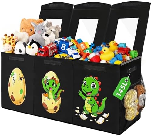 Livole Large Toy Box Collapsible Kids Toy Chest Bins by Livole