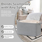Goodpick Large Woven Rope Blanket Basket - Image 5
