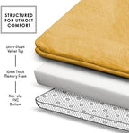 Clara Clark Bathroom Rugs, Velvet Memory Foam Bath Mat, Machine Washable Bath - Image 6