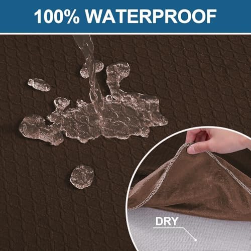 Smiry Waterproof Seat Covers for Dining Room Chairs - Image 3