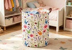 ESSME Flower Laundry Basket, Cute Hamper Collapsible Waterproof Storage Bin - Image 4