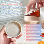 Glass Baby Food Storage Containers, Baby Food Jars, 8 Pack Small Glass - Image 3
