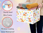 Medium Dog Toy Storage Basket Collapsible Pet Bin Box - Image 3
