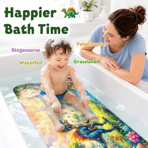 XIYUNTE Bath Mat for Tub Non Slip Bathtub Mat Non Slip 40x16 Baby Bath Mat - Image 3