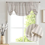 jinchan Linen Boxter Stripe Valances - Image 2