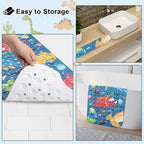 Topotdor Kids Bathtub Mat Non Slip, Tub Mat - Image 4