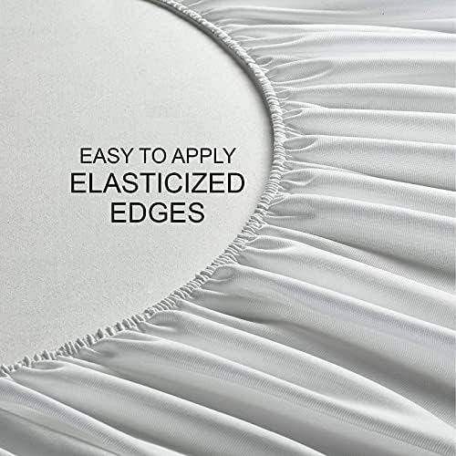 Full Mattress Protector by PURE BAMBOO, Waterproof - Image 6