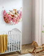 Boho Stuffed Animal Hammock, Falt Wall or Corner Hanging - Image 7