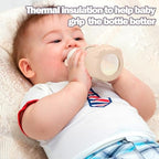BUSOHA 3 Pack Silicone Sleeves for MAM 9oz Baby Bottles - Image 5