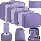 BAGAIL 8 Set Packing Cubes Luggage Packing Organizers by BAGAIL