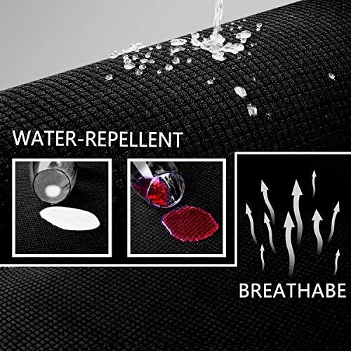 Granbest Premium Water Repellent Wingback Chair Cover 2-Piece High Stretch - Image 3
