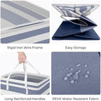HomeHacks 2 Pack Laundry Baskets, Laundry Hampers Bags - Image 2