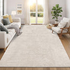 Pauwer 8x10 Area Rugs for Living Room, Modern Non Slip Washable Rug by Pauwer