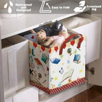 Runtoo Cool Kids Read Books Storage Bins Inspirational Quotes Book Basket Toys - Image 3