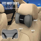 SAMSONITE Car Neck Pillow – Memory Foam Car Seat Headrest Cushion, Ergonomic - Image 5