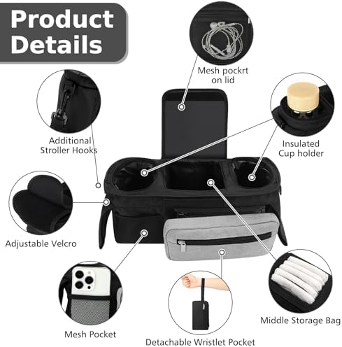 Accmor Universal Stroller Organizer - Image 4