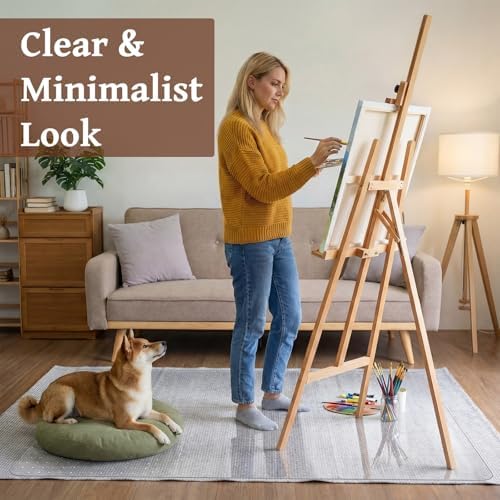 Leinuosen Office Chair Mat for Carpet 46" x 60" Plastic Desk Chair Mat Non Slip - Image 4