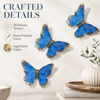 GUSFREUD 3D Butterfly Wall Decor Set – Resin Wall Decor - Image 4