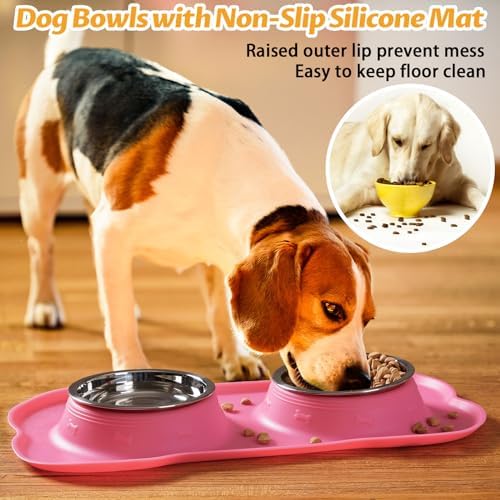 Hubulk Pet Dog Bowls 2 Stainless Steel Dog Bowl - Image 6