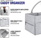 Runsabay. Nursery Basket-Baby Diaper Caddy Organizer - Image 2