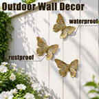 GUSFREUD 3D Butterfly Wall Decor Set – Resin Wall Decor - Image 5