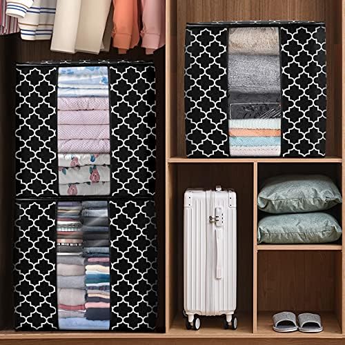 Storage Bags 6 Pack 100L Clothes Organization and Storage Containers - Image 4