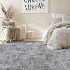 Nakagishi Boho 5x7 Area Rug Living Room Rugs Machine Washable Gray - Image 4
