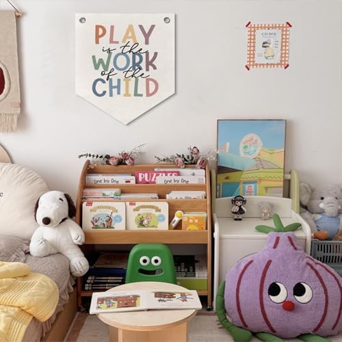 Long Live Playtime Playroom Decor Banner Pennant Kid Banner Flag, Cute Playroom - Image 5