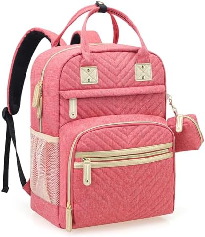 Tuwubi Diaper Bag Backpack, Baby Essentials Travel Tote Bag by TUWUBI