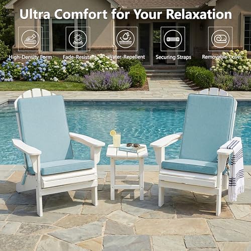 Adirondack Chair Cushions Set of 2 - Image 2